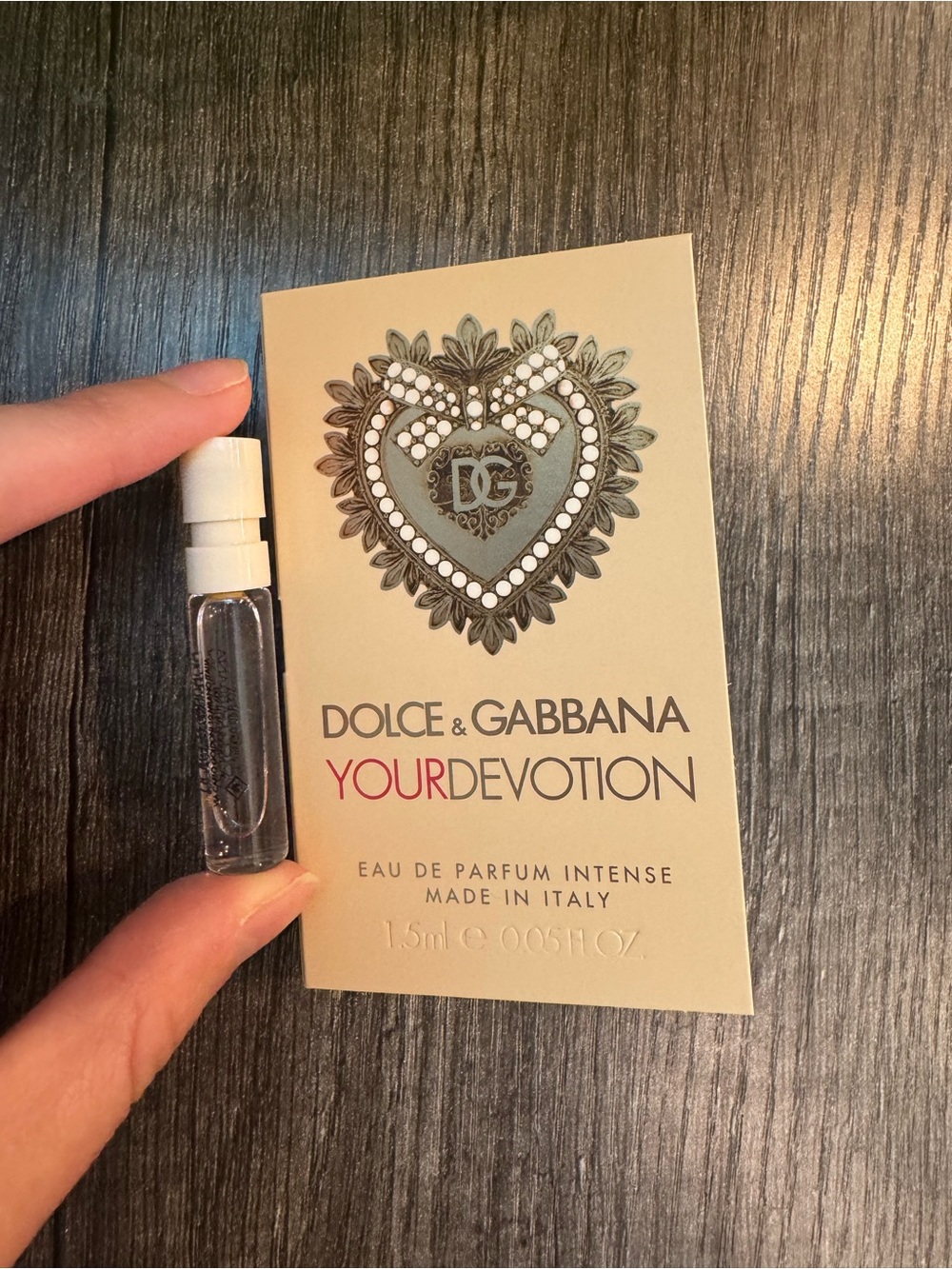 Dolce & Gabbana  Sample Spray